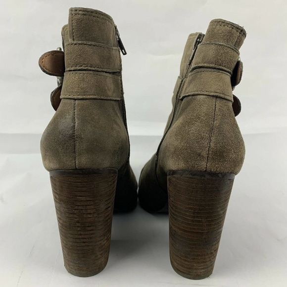 Lucky Brand LK Laureen Chunky Heel Booties 9.5 - Picture 6 of 10